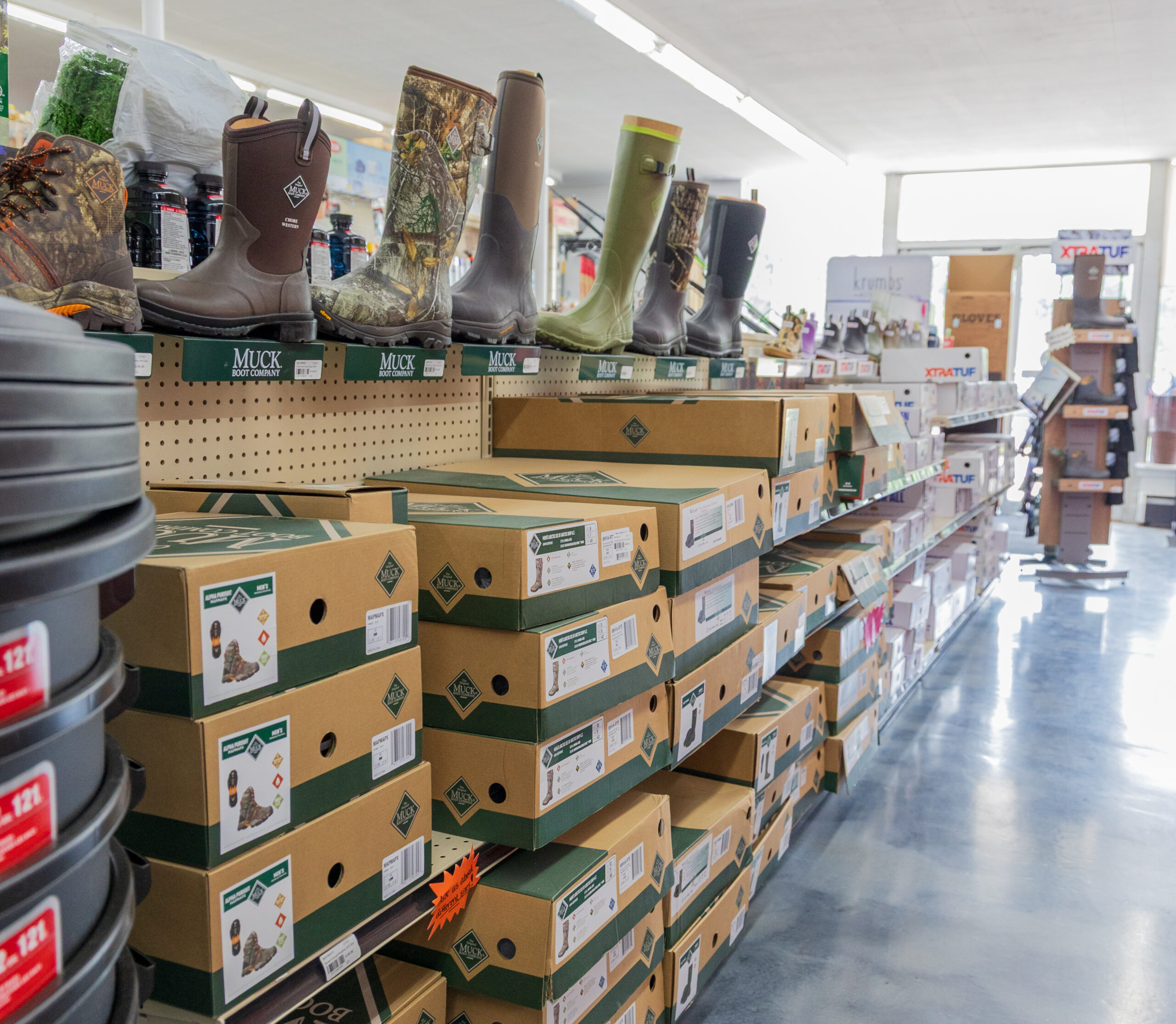 Muck Boots Display